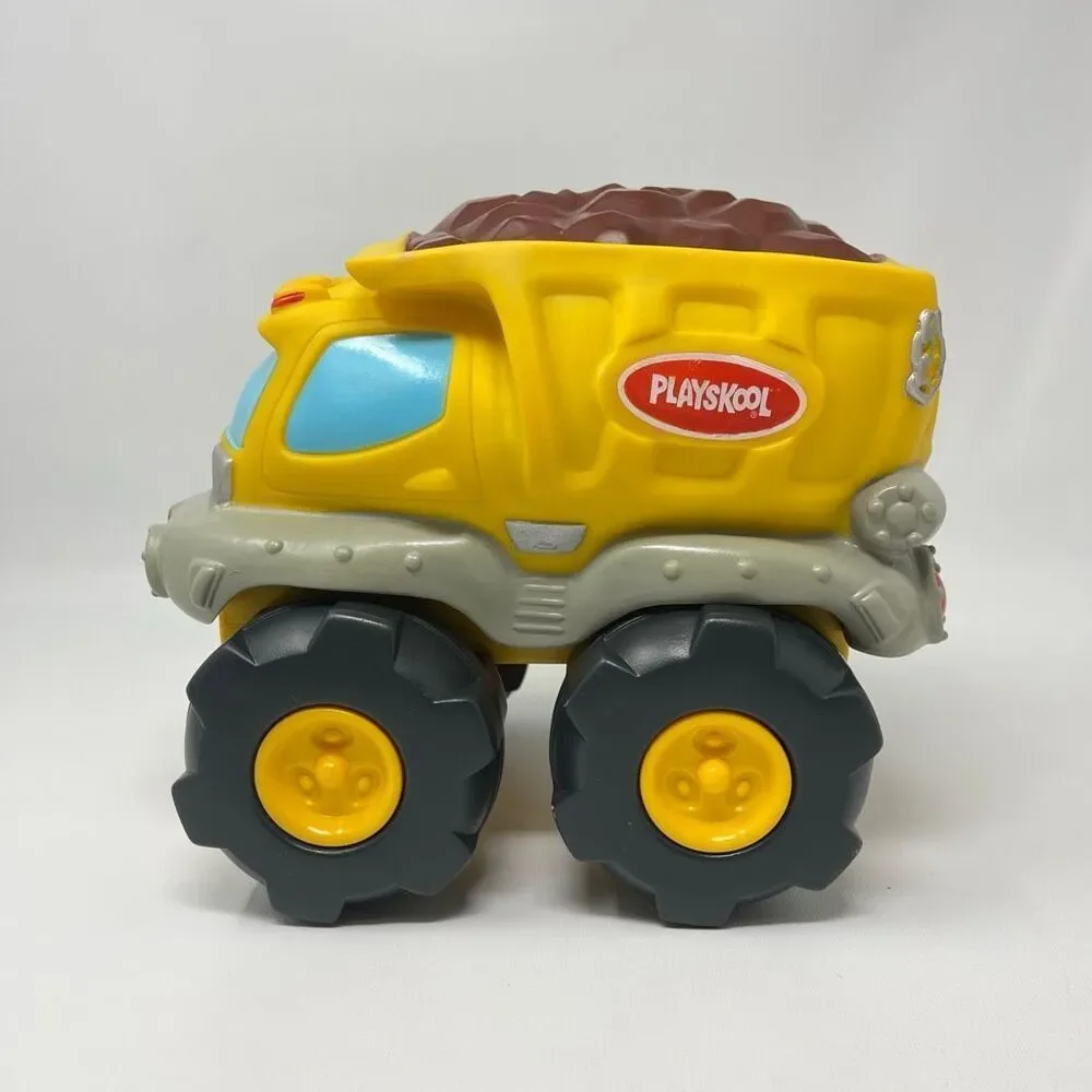 Playskool Cushy Cruisers Cruisin Dump Truck Sound Effects Vintage 2002 Works